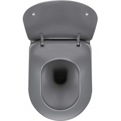 Miska WC z deską bezkołnierzowa