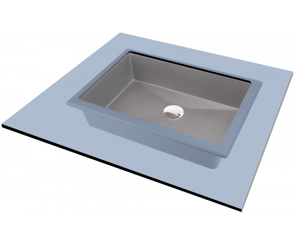 Umywalka granitowa wisząca/stawiana - 500x400 mm