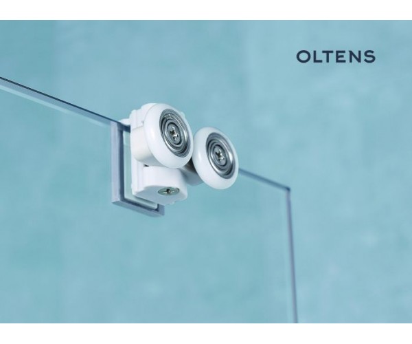 Oltens Fulla drzwi prysznicowe 100 cm wnękowe chrom błyszczący/szkło przezroczyste 21200100
