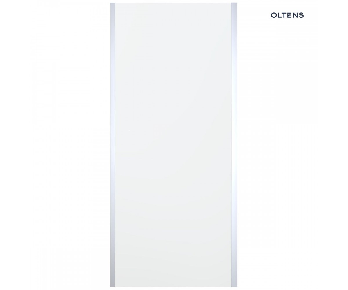 Oltens Fulla ścianka prysznicowa 80 cm boczna do drzwi chrom błyszczący/szkło przezroczyste 22100100
