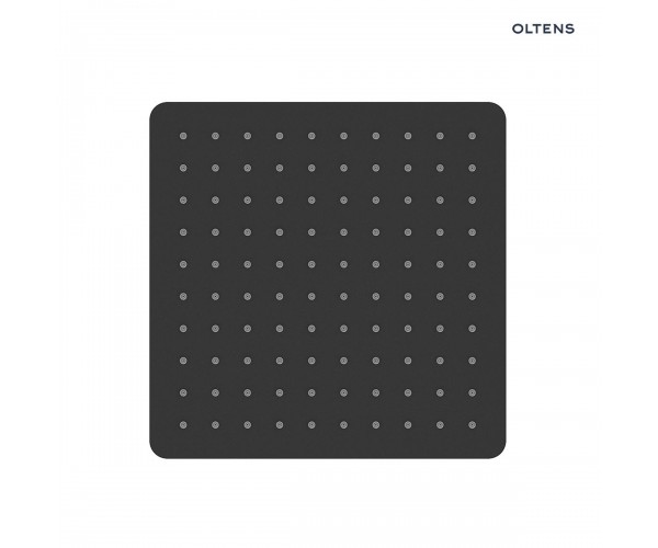 Oltens Vindel (S) deszczownica 30 cm kwadratowa czarny mat 37001300