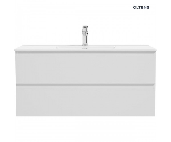 Oltens Vernal umywalka z szafką 100 cm biała 68004000
