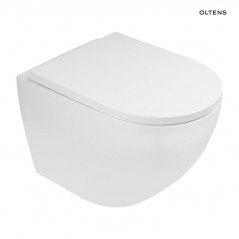 Zestaw Oltens Hamnes miska WC wisząca PureRim z deską wolnoopadającą 42014000