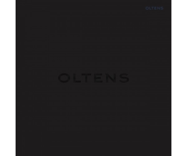Oltens Hamnes umywalka 49x39,5 cm nablatowa owalna z powłoką SmartClean czarny mat 40800300