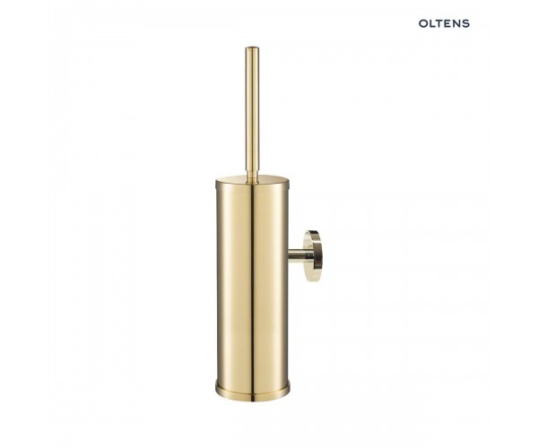 Oltens Gulfoss szczotka toaletowa wisząca złoty połysk 82100800