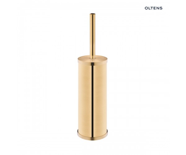 Oltens Gulfoss szczotka toaletowa stojąca złoto szczotkowane 82001810
