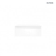 Oltens Vernal szafka 60 cm podumywalkowa wisząca biały połysk 60009000