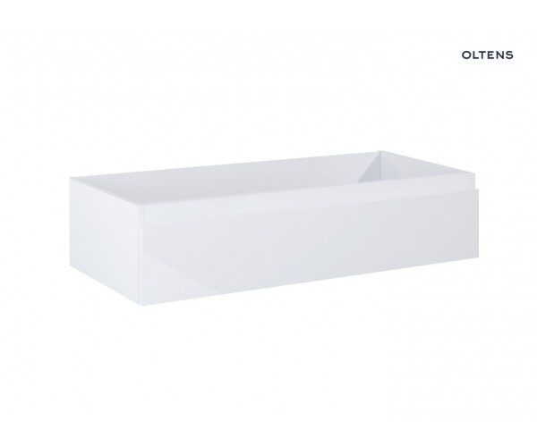 Oltens Vernal szafka 100 cm podumywalkowa wisząca biały połysk 60011000