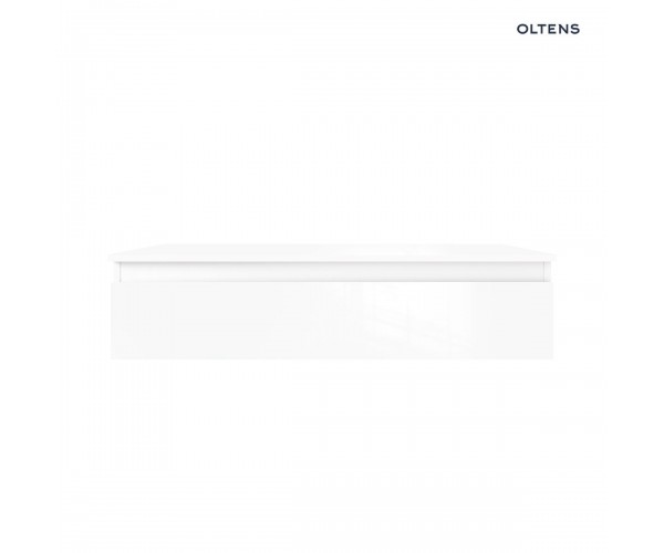 Oltens Vernal szafka 100 cm podumywalkowa wisząca biały połysk 60011000