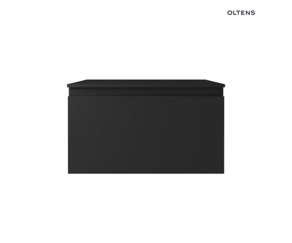 Oltens Vernal szafka 80 cm podumywalkowa wisząca czarny mat 60014300