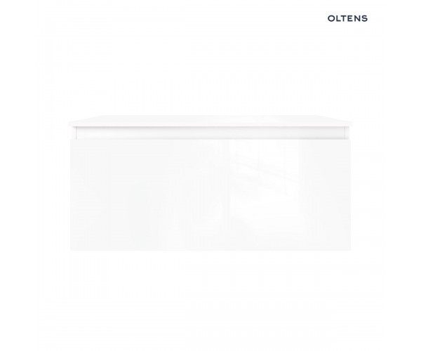 Oltens Vernal szafka 100 cm podumywalkowa wisząca biały połysk 60015000
