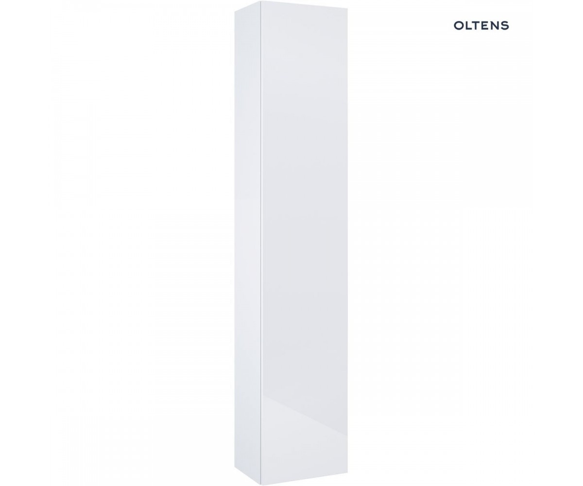 Oltens Vernal szafka 160 cm boczna wisząca biały połysk 61000000