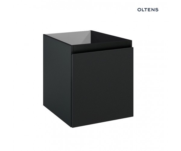 Oltens Vernal szafka 40 cm podumywalkowa wisząca czarny mat 60018300