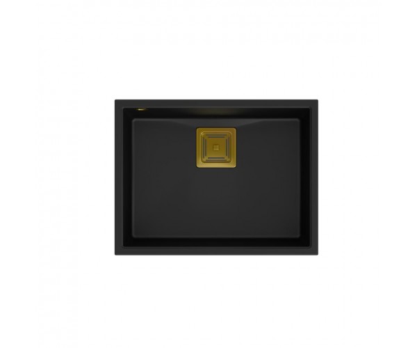 DAVID 50 GraniteQ pure carbon/elementy złote 