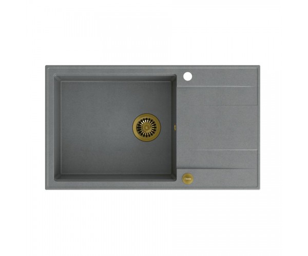 EVAN 136 XL GraniteQ silver stone/elementy złote 