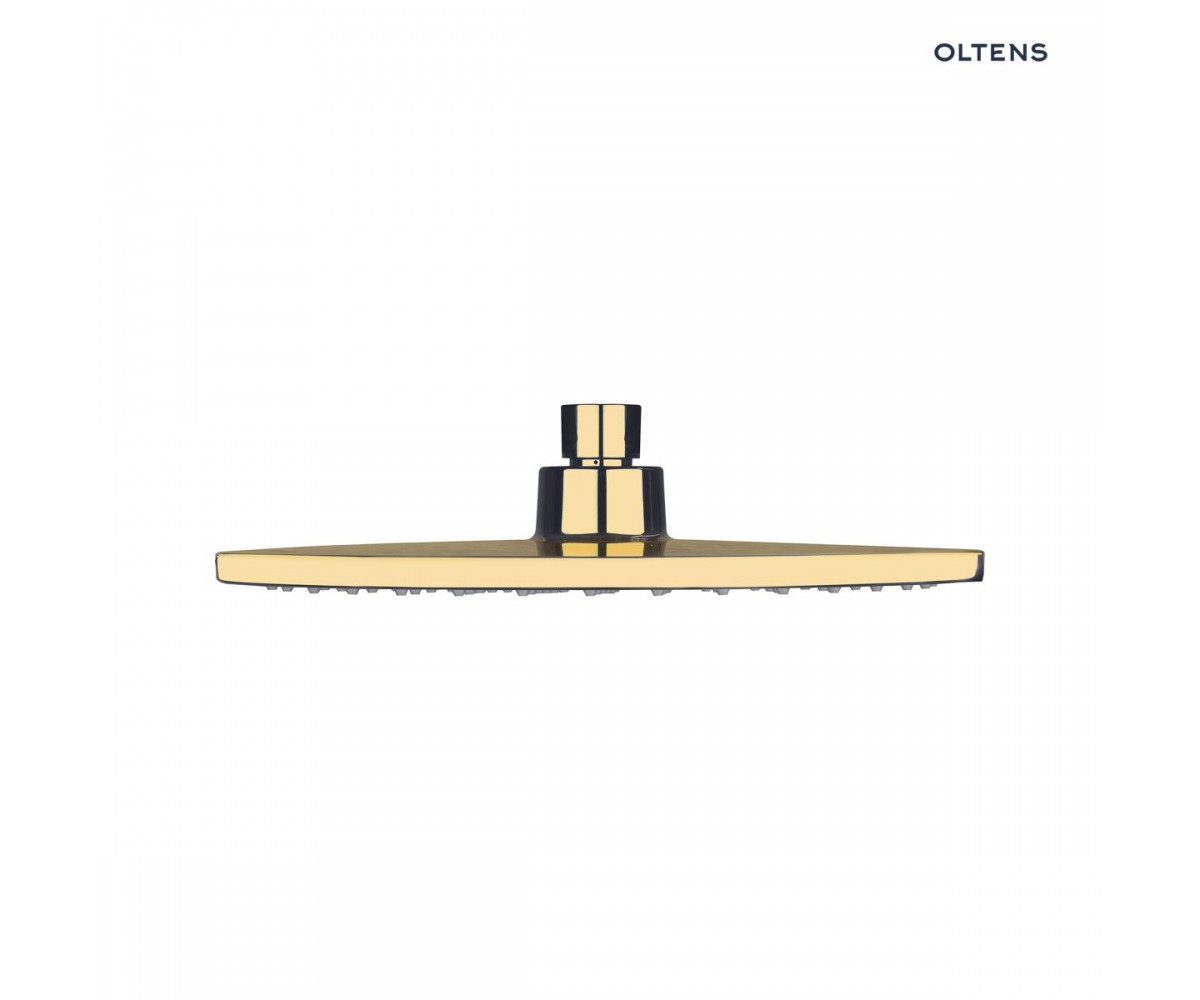 Oltens Atran deszczownica 22 cm okrągła złota 37004800