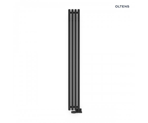 Oltens Stang grzejnik łazienkowy 180x20,5 cm czarny mat 55012300