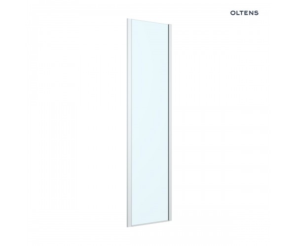 Oltens Breda ścianka prysznicowa 80 cm boczna chrom/szkło przezroczyste 22104100