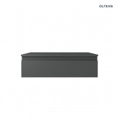 Oltens Vernal szafka 80 cm podumywalkowa wisząca z blatem grafit mat 68101400