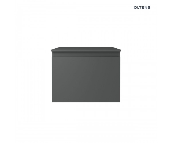 Oltens Vernal szafka 60 cm podumywalkowa wisząca z blatem grafit mat 68104400