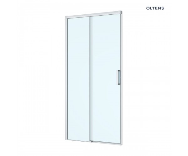 Oltens Breda drzwi prysznicowe 110 cm chrom/szkło przezroczyste 21214100