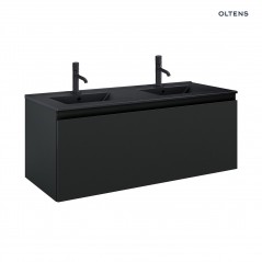 Oltens Vernal umywalka z szafką 120 cm czarny mat 68035300