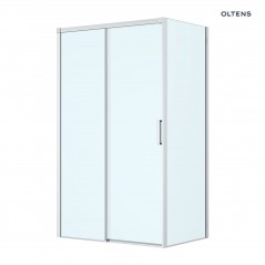 Oltens Breda kabina prysznicowa 120x90 cm prostokątna chrom/szkło przezroczyste 20226100