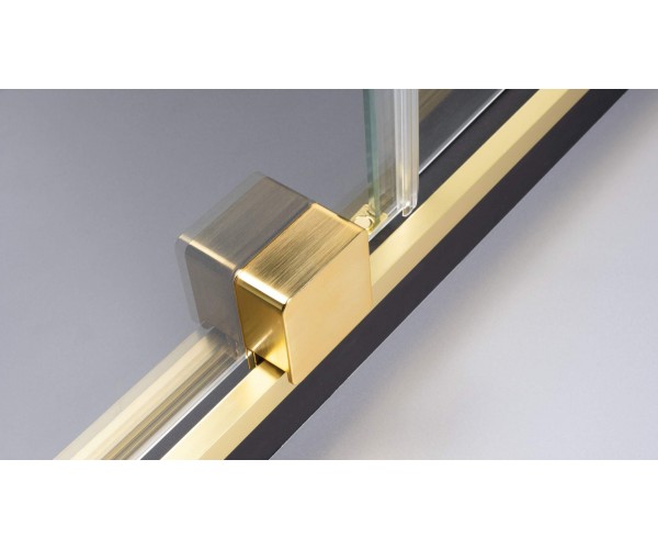 Ścianka prysznicowa walk-in 140 cm - przesuwna