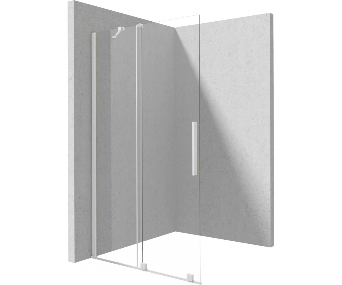Ścianka prysznicowa walk-in 140 cm - przesuwna