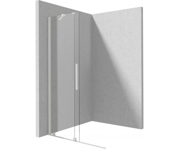 Ścianka prysznicowa walk-in 140 cm - przesuwna