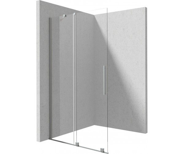 Ścianka prysznicowa walk-in 80 cm - przesuwna