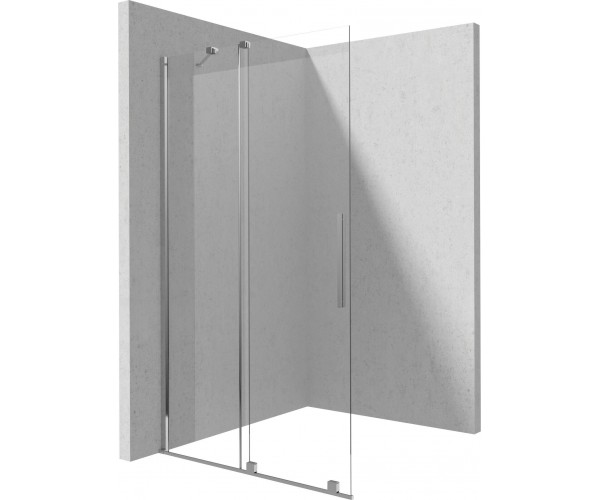 Ścianka prysznicowa walk-in 80 cm - przesuwna