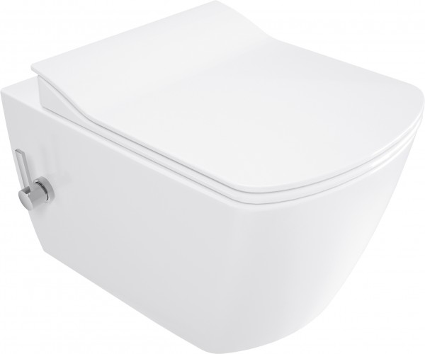 Miska WC z funkcją bidetu - z baterią mieszaczową