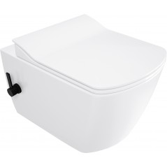 Miska WC z funkcją bidetu - z baterią mieszaczową