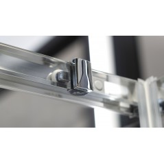 Kabina prysznicowa z brodzikiem prostokątna - 80x90 cm