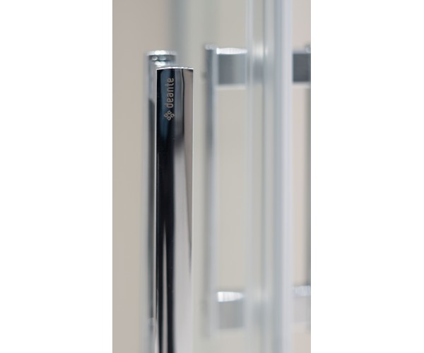 Kabina prysznicowa z brodzikiem kwadratowa - 90x90 cm