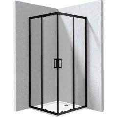 Kabina prysznicowa z brodzikiem kwadratowa - 90x90 cm