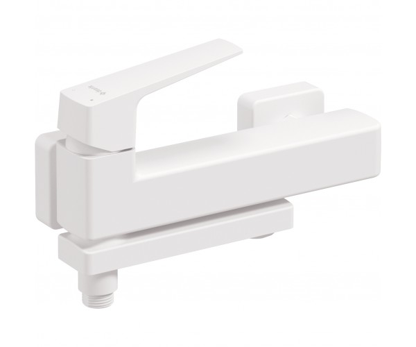 Bateria wannowa ścienna - ze składaną wylewką