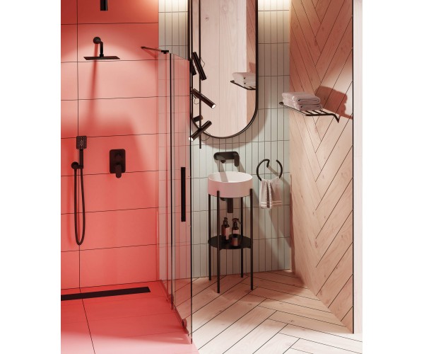 Wieszak na ręcznik ścienny - okrągły