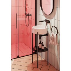 Wieszak na ręcznik ścienny - okrągły