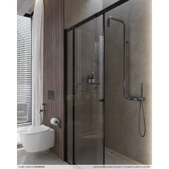 Uchwyt na papier toaletowy ścienny