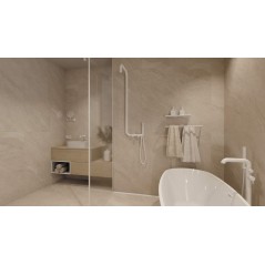 Wieszak na ręcznik podwójny - ścienny