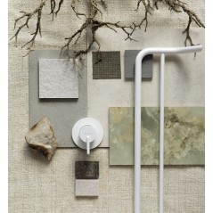 Wieszak na ręcznik podwójny - ścienny