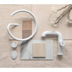 Wieszak na ręcznik ścienny - okrągły