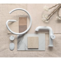 Wieszak na ręcznik ścienny - okrągły