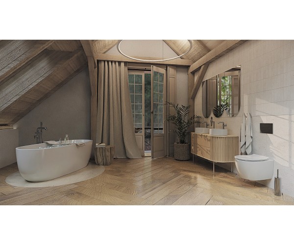 Szczotka WC wolnostojąca