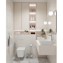 Wieszak na ręcznik ścienny - okrągły