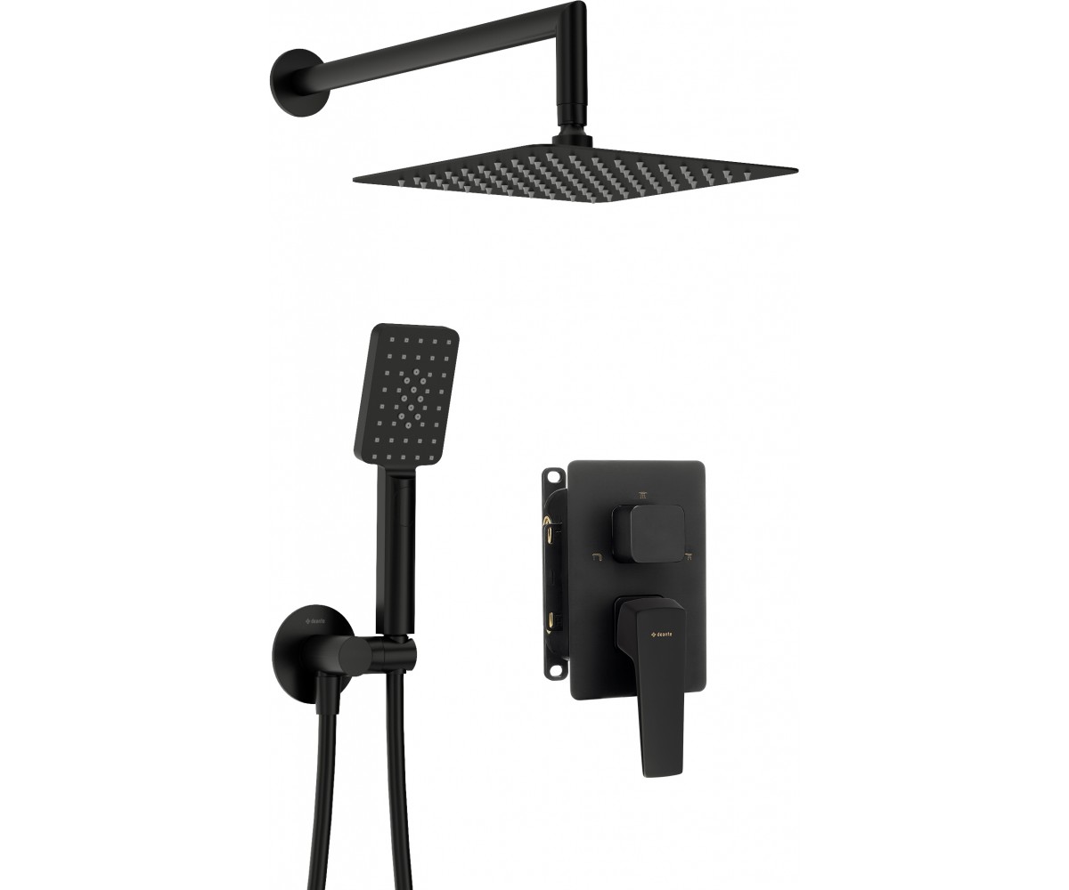 Zestaw prysznicowy podtynkowy z BOXem mieszaczowym