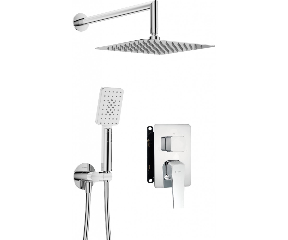 Zestaw prysznicowy podtynkowy z BOXem mieszaczowym