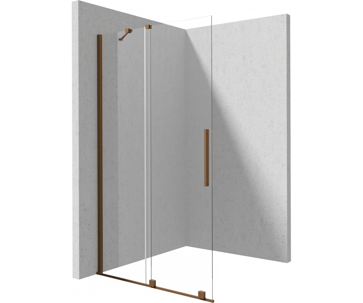 Ścianka prysznicowa walk-in 120 cm - przesuwna